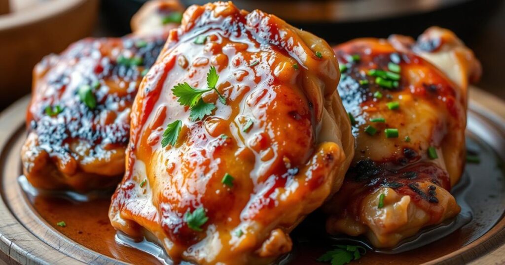 a good recipe for chicken thighs in pressure cooker recipe