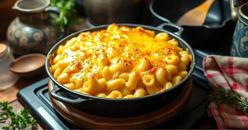 Old Fashioned Baked Macaroni and Cheese