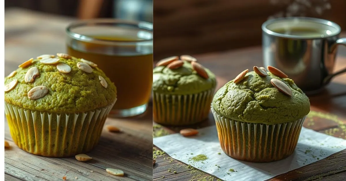 matcha muffin recipe with almond flour