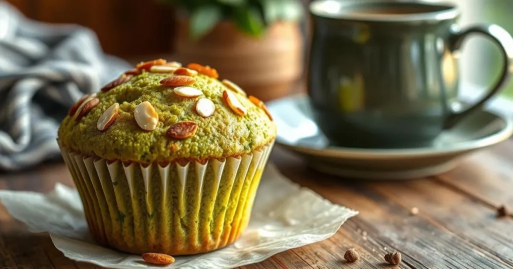 matcha muffin recipe with almond flour