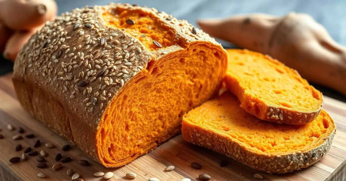 seeded miso sweet potato bread recipe