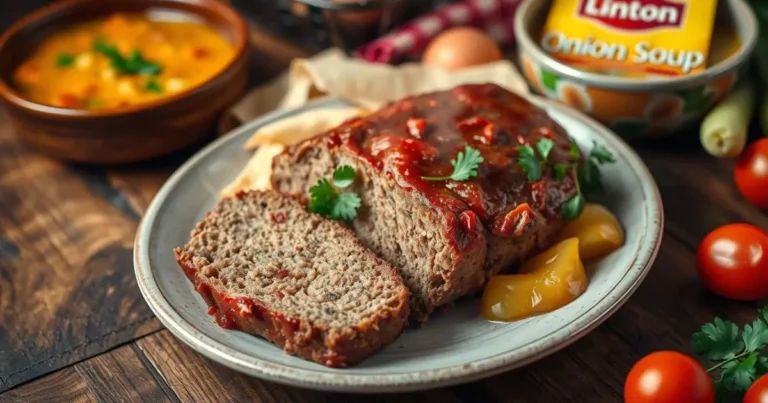 meatloaf recipe lipton onion soup