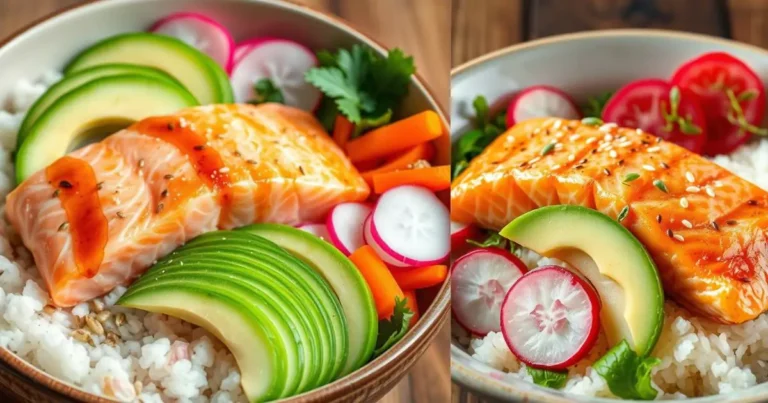 salmon bowl