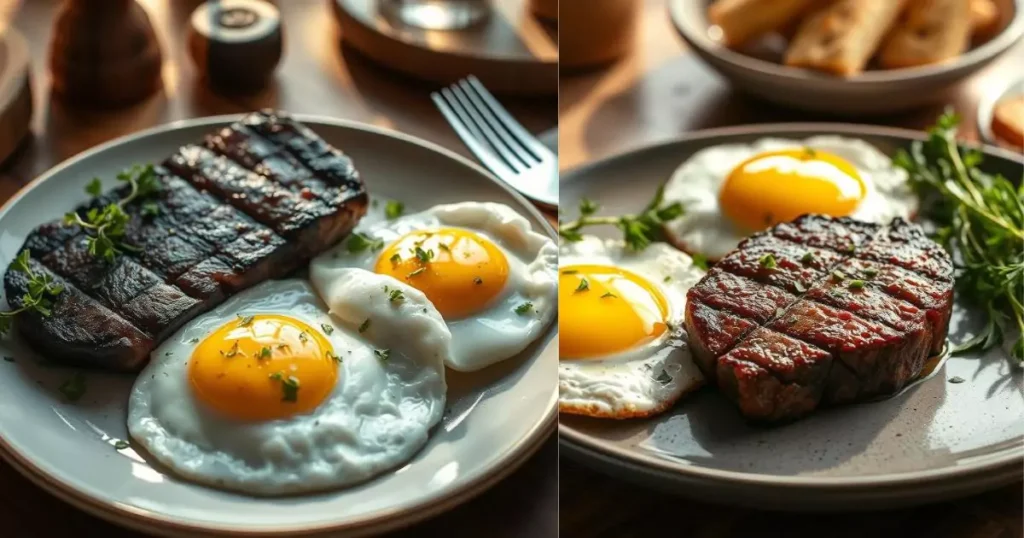 steak and eggs near me