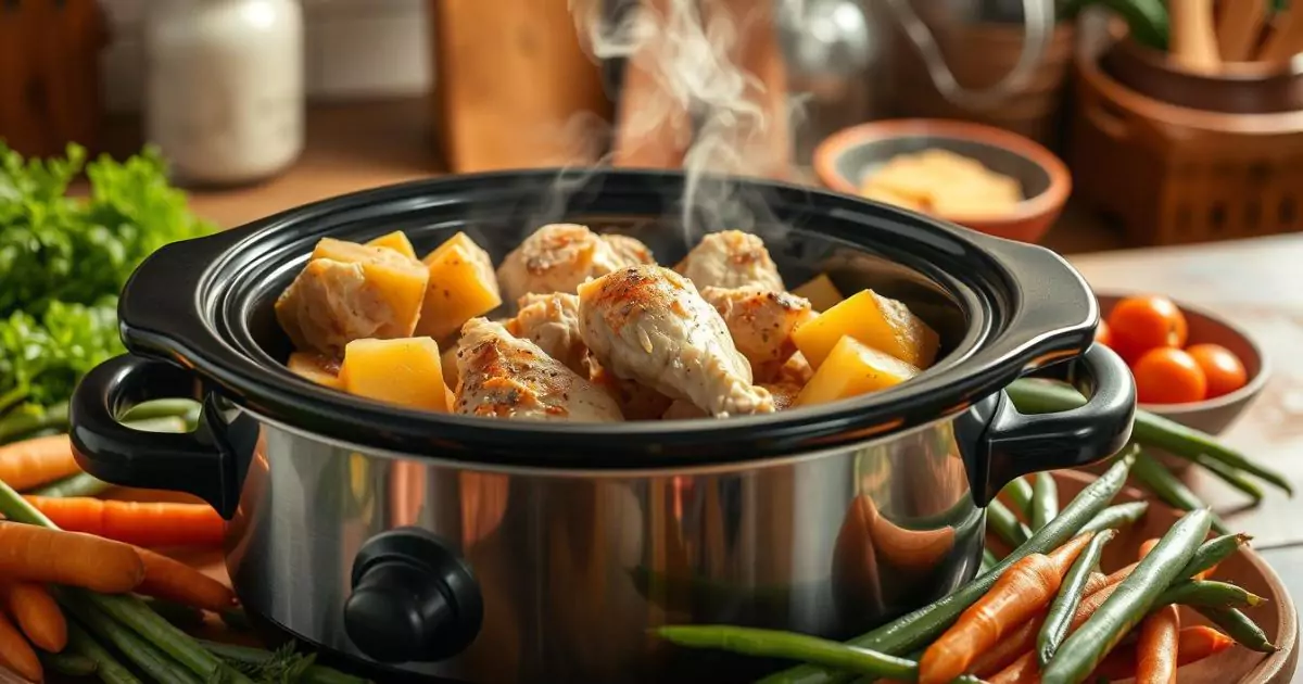 chicken potato crock pot