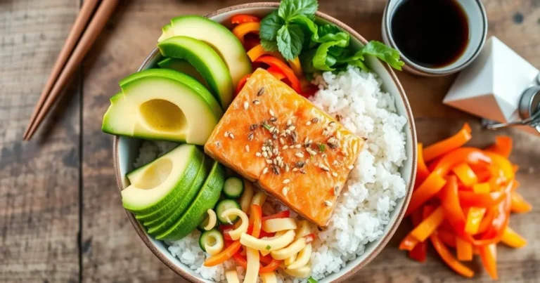 salmon rice recipe