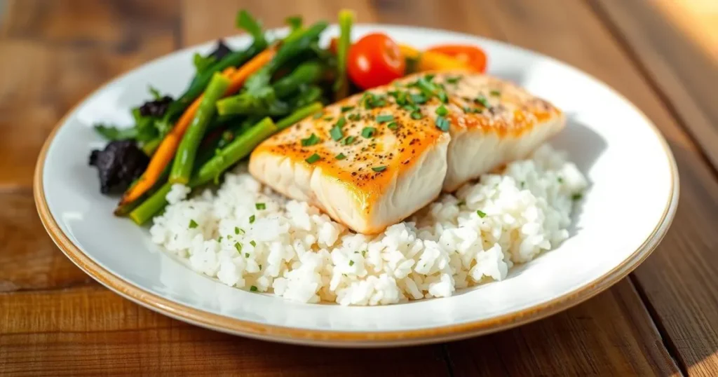 salmon rice recipe